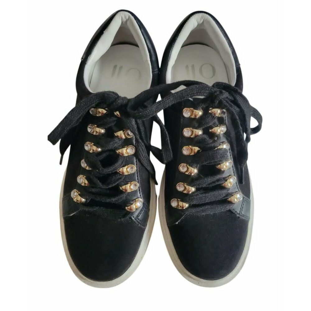 J.LO suede platform sneakers SIZE 7